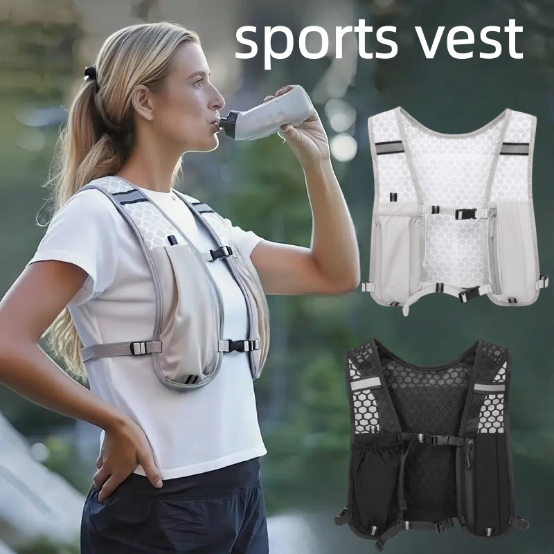 Cycling Backpack - ランニングベスト 男女兼用 防水 通気性 ランニング ハイキング