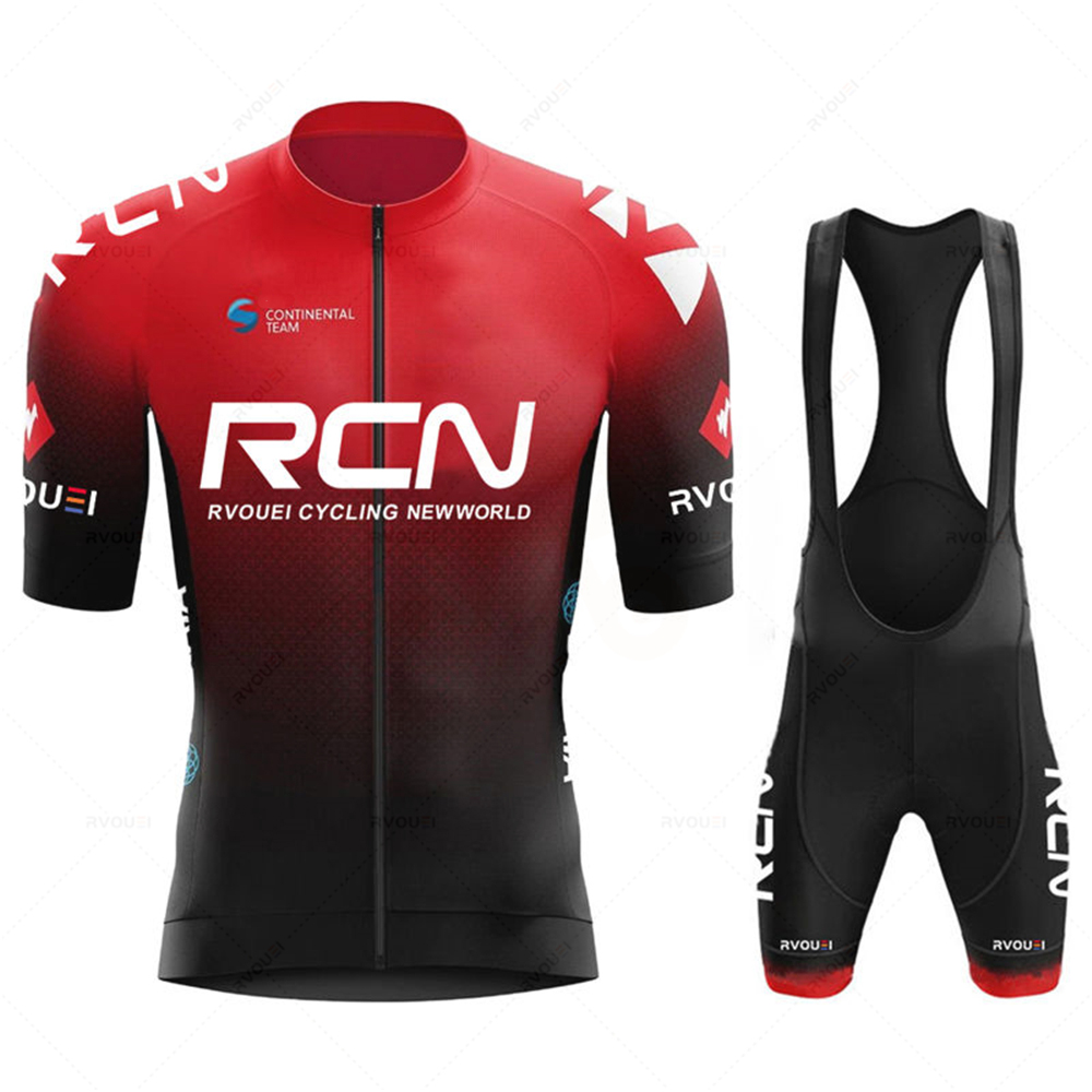 Cycling Gear Logo - Rvouei サイクリングジャージセットメンズサイクリング服夏半袖 MTB バイクスーツ自転車バイク服 Ropa Ciclismo