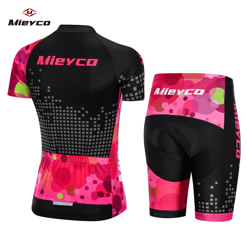 女性用マウンテンバイクスーツ、バイクチーム衣装、MTBサイク - Cycling Gear Girls のレビューと価格