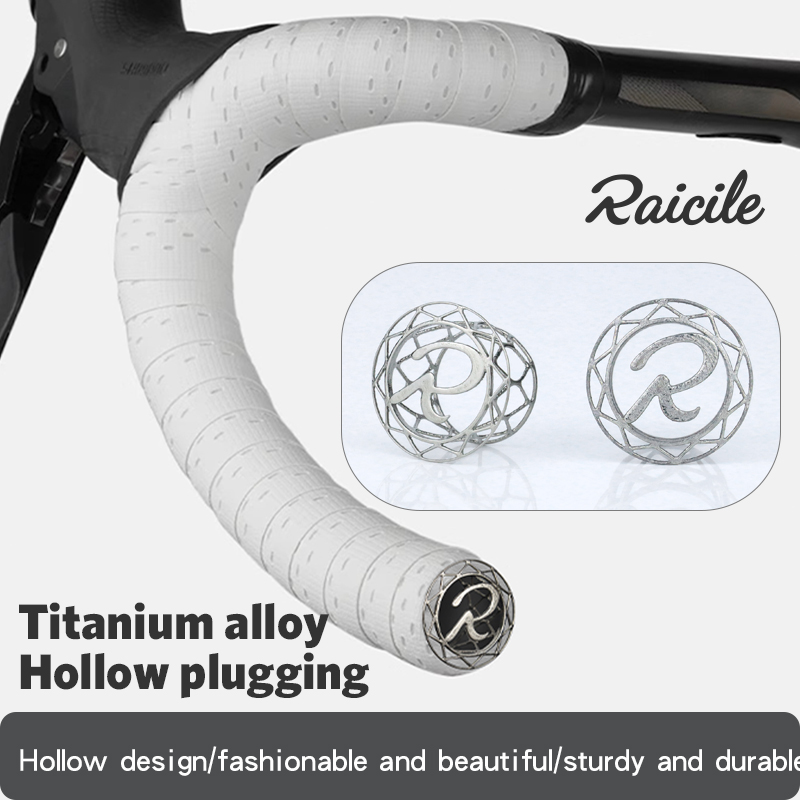 Raicile チタン合金製3Dプリント自転車ハンドルバープ - Bike Handlebar Tape のレビューと価格