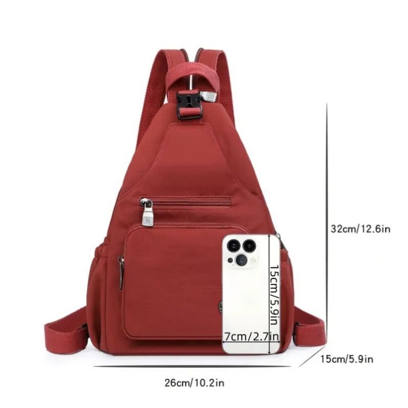 多機能バックパック女性の新しいチェストバッグ軽量クロスボディ - Cycling Backpack のレビューと価格