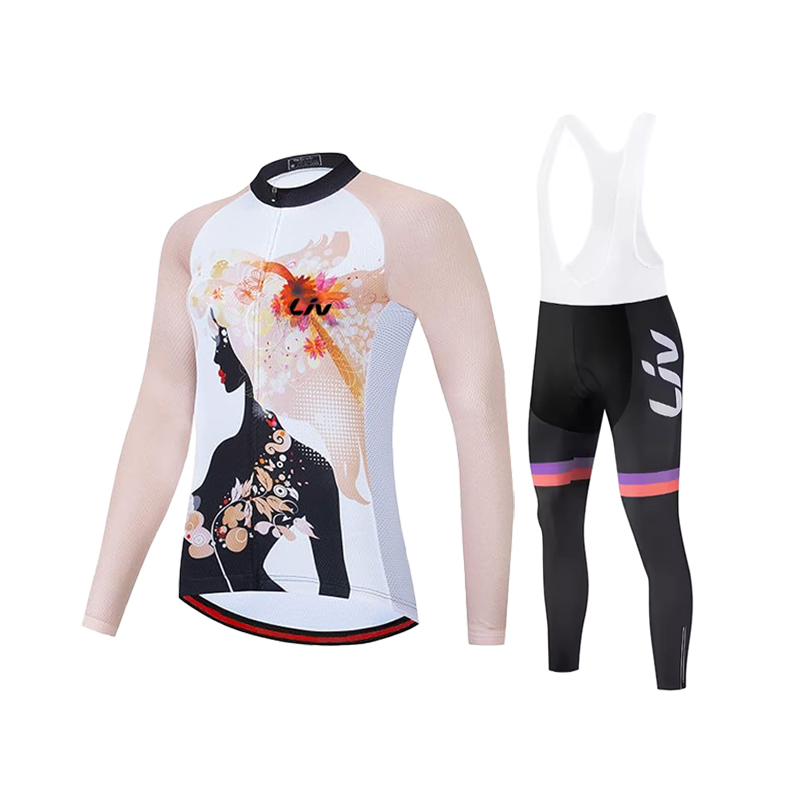 LIV レディース 春と秋のサイクリングスーツセット 自転車 - Cycling Gear Girls のレビューと価格