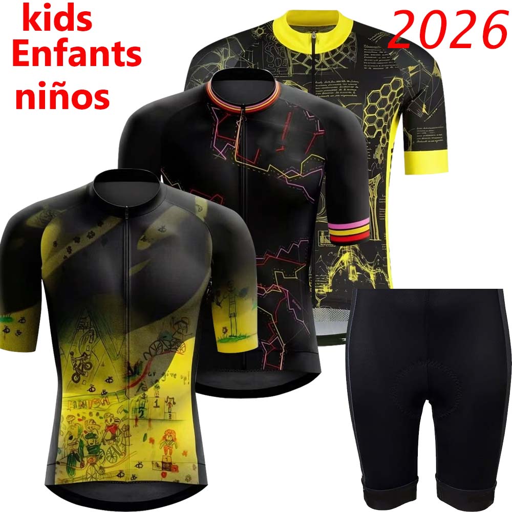 キッズフランスツアー2026サイクリングジャージセット ウォ - Cycling Gear Girls のレビューと価格