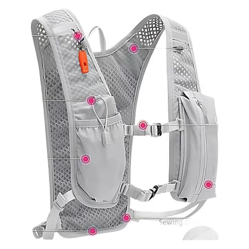 軽量速乾アウトドアランニングハイキングサイクリングマラソンハ - Cycling Backpack のレビューと価格