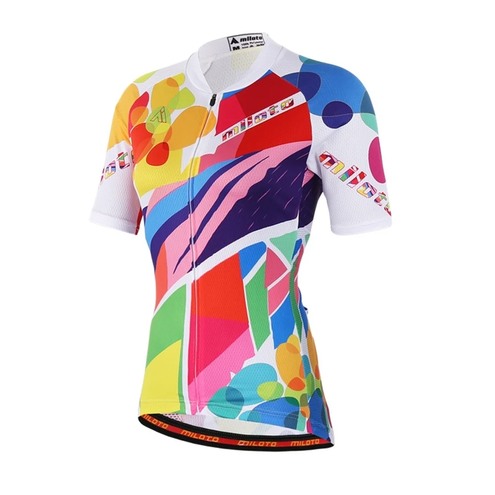 MILOTO 2025 レディース ファッション半袖ジャージ - Cycling Gear Girls のレビューと価格