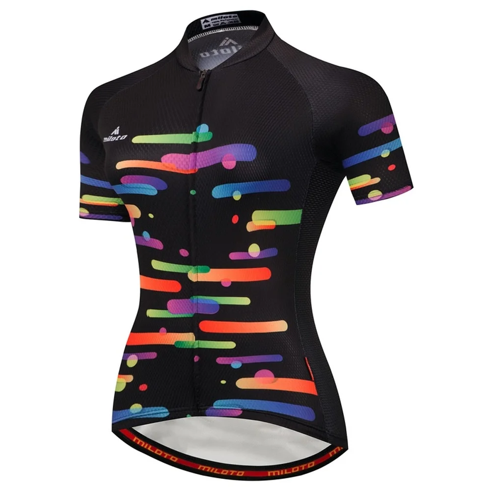 MILOTO 2025 レディース ファッション半袖ジャージ - Cycling Gear Girls のレビューと価格