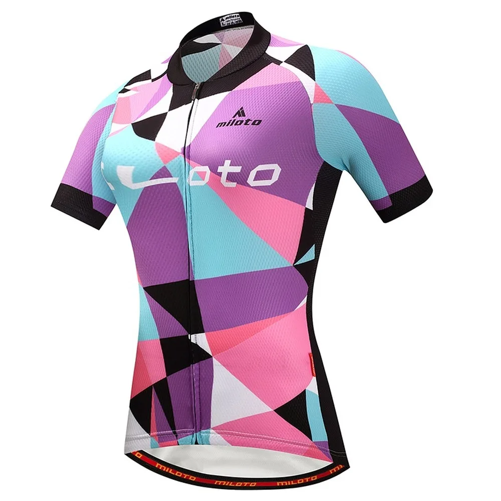 MILOTO 2025 レディース ファッション半袖ジャージ - Cycling Gear Girls のレビューと価格