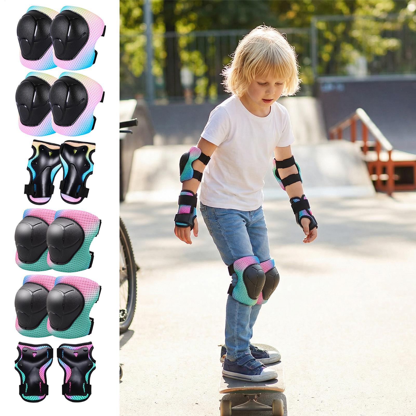 子供用膝と肘パッド 衝撃吸収性 通気性 軽量 子供用保護具  - Cycling Gear Girls のレビューと価格