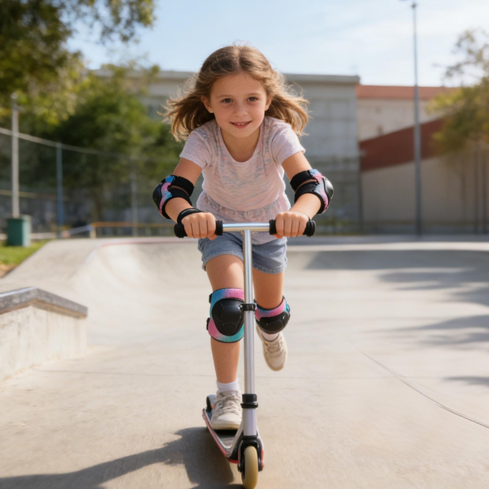 子供用膝と肘パッド 衝撃吸収性 通気性 軽量 子供用保護具  - Cycling Gear Girls のレビューと価格