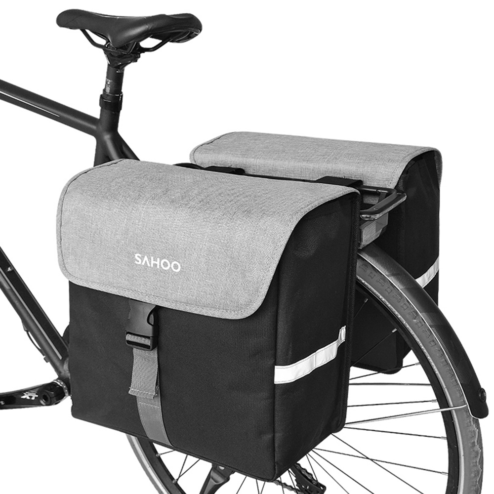 Sahoo-自転車用リアシートバッグ,大容量,40l,サイク - Cycling Gear Storage Rack のレビューと価格