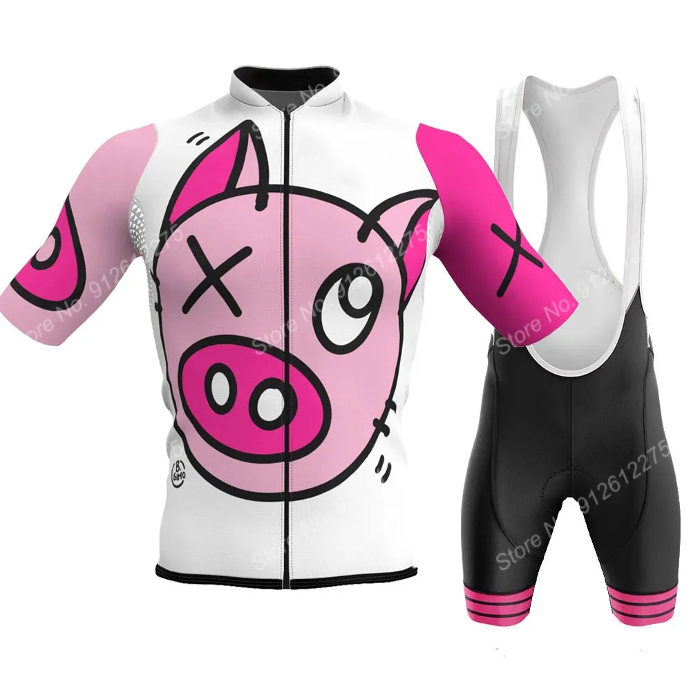 漫画の男性用サイクリングジャージ,Tシャツ,ショーツ,夏,バ - Cycling Gear Logo のレビューと価格