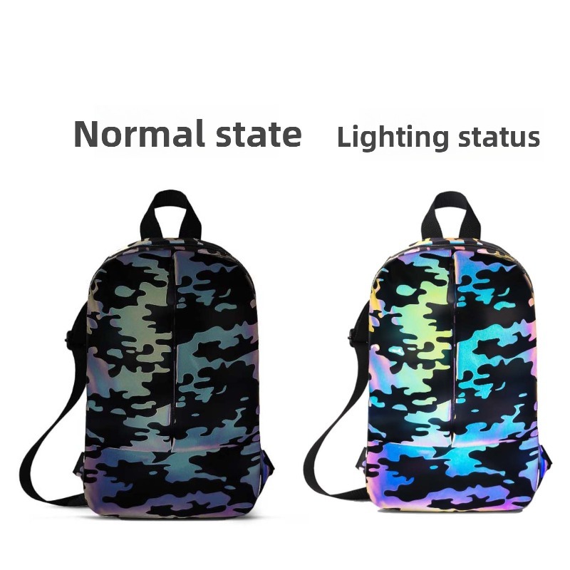 反射材付きクロスボディバッグ 多目的スポーツスリングパック  - Cycling Backpack のレビューと価格