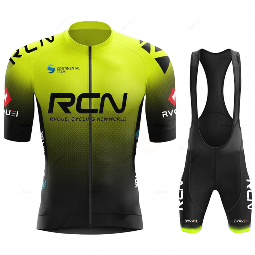 Rvouei サイクリングジャージセットメンズサイクリング服 - Cycling Gear Logo のレビューと価格