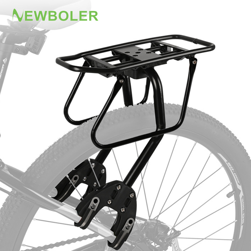 NEWBOLER リアバイクラック アルミ合金自転車荷物ブラ - Cycling Gear Storage Rack のレビューと価格