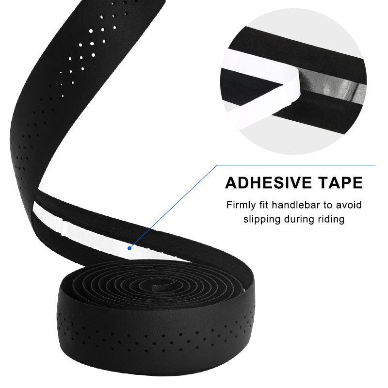 ロードバイクハンドルバーテープ 2つのバープラグ付き 自転車 - Bike Handlebar Tape のレビューと価格