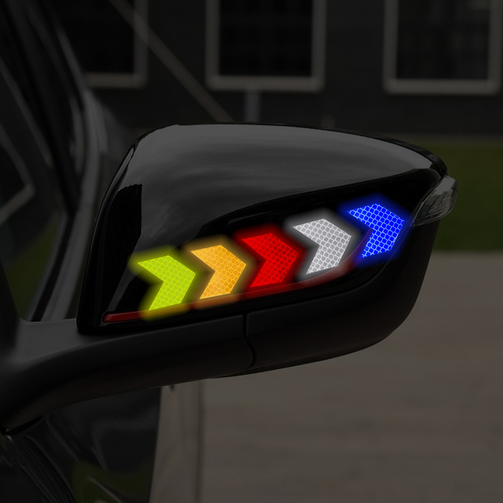 矢印反射デカール 防水夜間安全警告テープ アウトドアサイクリ - Cycling Gear Indoor のレビューと価格