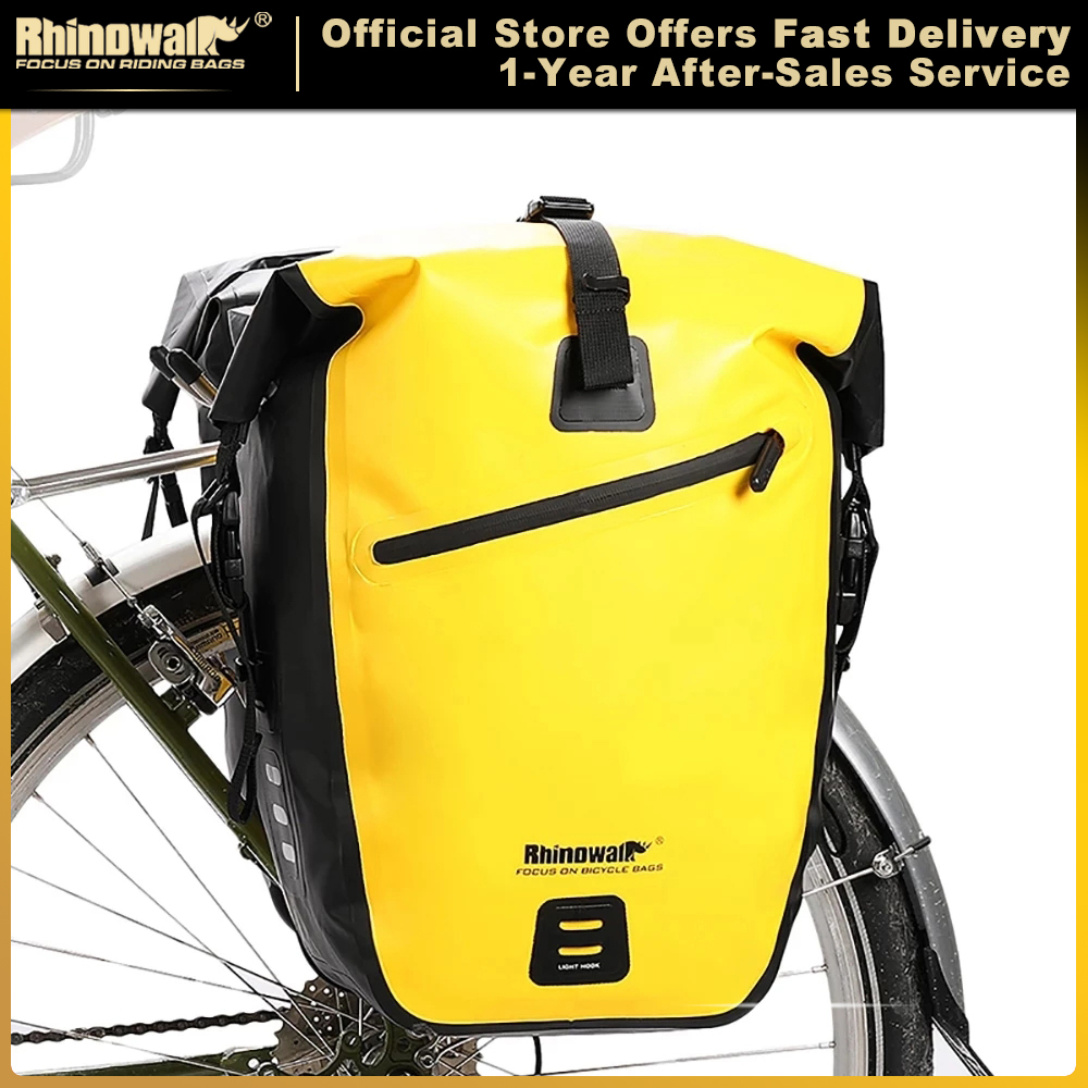 Rhinowalk 防水バイクバッグ 20L/27L 旅行用 - Cycling Gear Storage Rack のレビューと価格