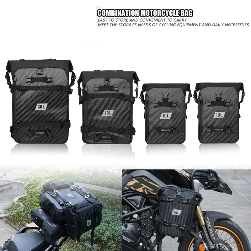 防水クラッシュバーバッグオートバイバンパーバッグ 6L/10 - Cycling Backpack のレビューと価格
