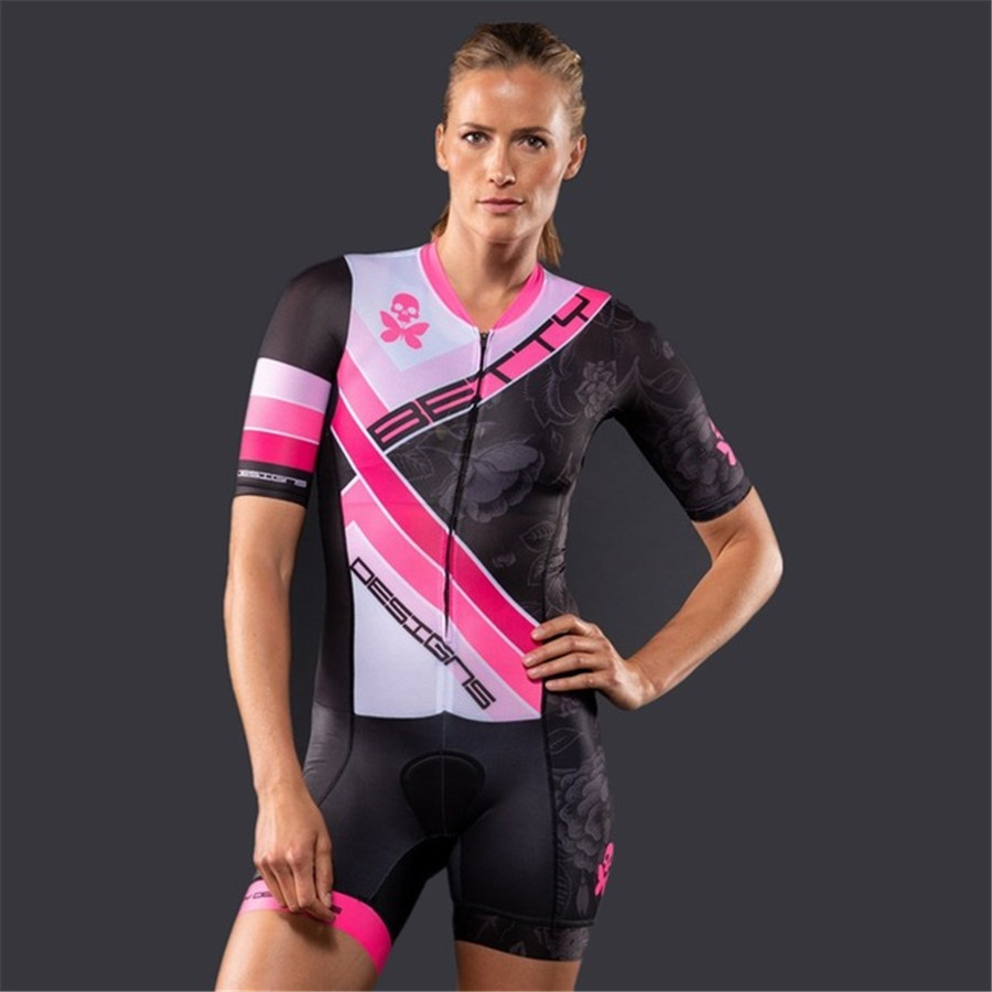 Betyデザイン-女性のサイクリングジャンプスーツ,トライア - Cycling Gear Girls のレビューと価格