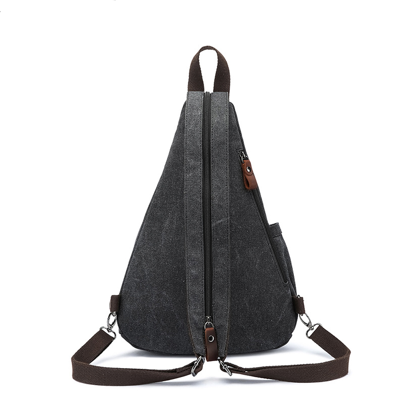 キャンバススリングバッグコンバーチブルクロスボディチェストバ - Cycling Backpack のレビューと価格