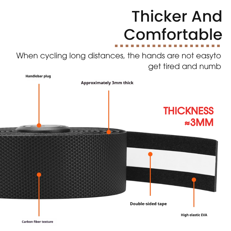ENLEE自転車ハンドルバーテープ、滑り止めパターン、衝撃吸 - Bike Handlebar Tape のレビューと価格